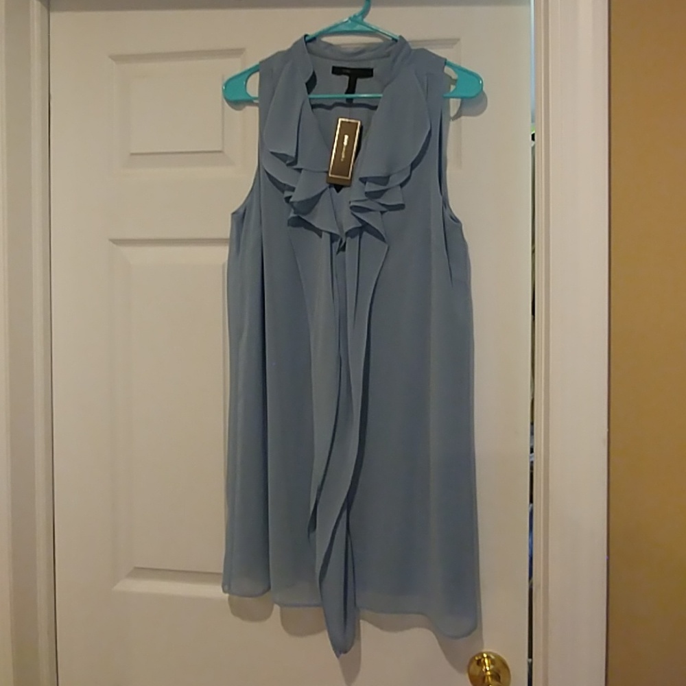 BCBGMaxAzria ruffle tent dress